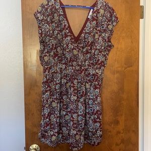 Silky floral sundress